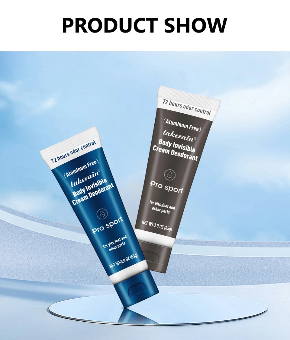 All-Day Invisible Body Deodorant Cream for Full Body Odor Protection - 16