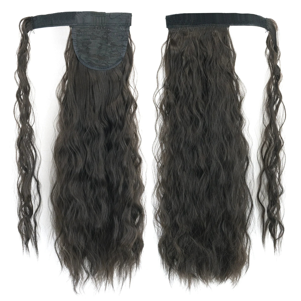 Long Kinky Curly Wrap Around Ponytail Extension for Instant Volume