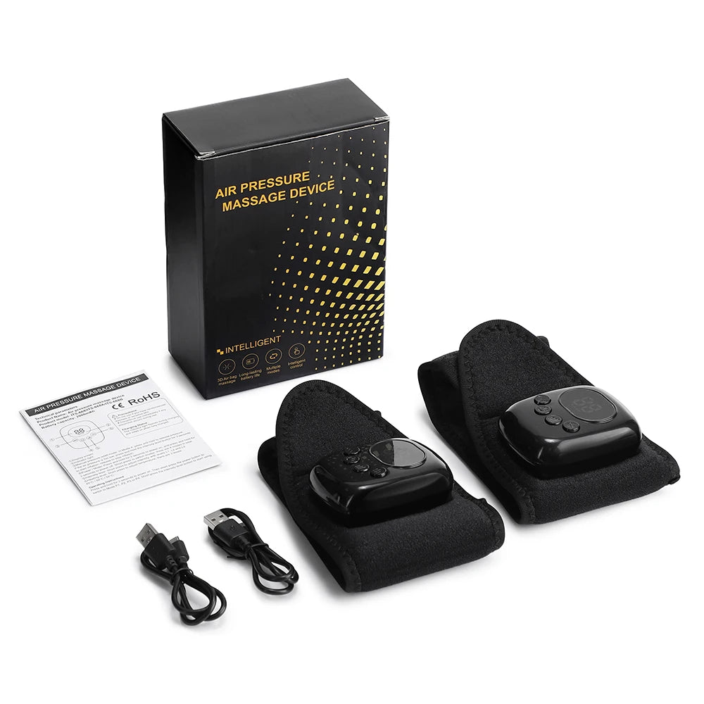 Cordless Heated Air Compression Wrist Massager for Pain Relief - 20