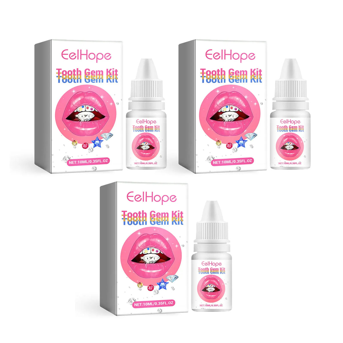 Professional DIY Tooth Gem Kit for Sparkling Dental Jewelry Decoration