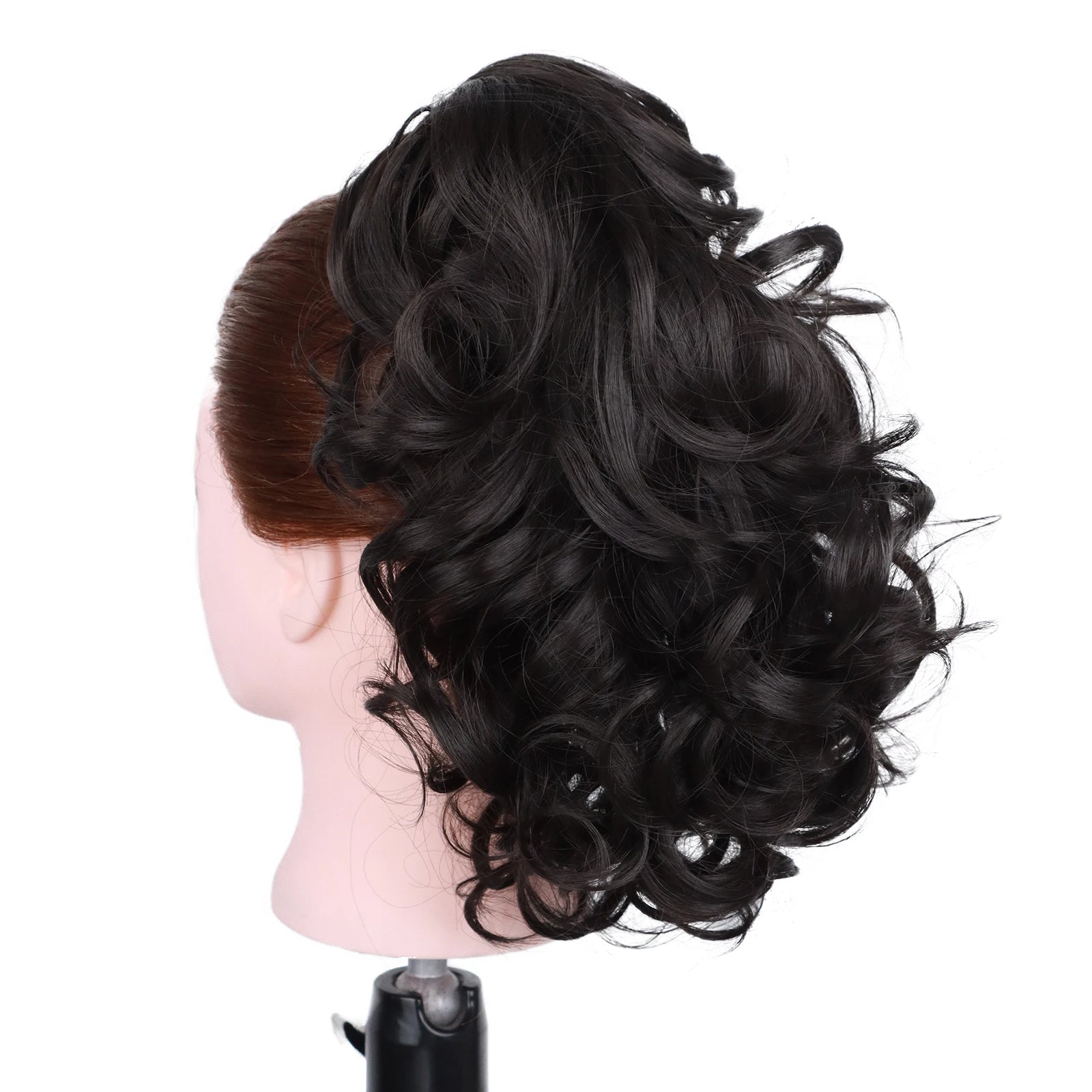 Curly Wavy Claw Clip Ponytail Hair Extension for Instant Volume - 11