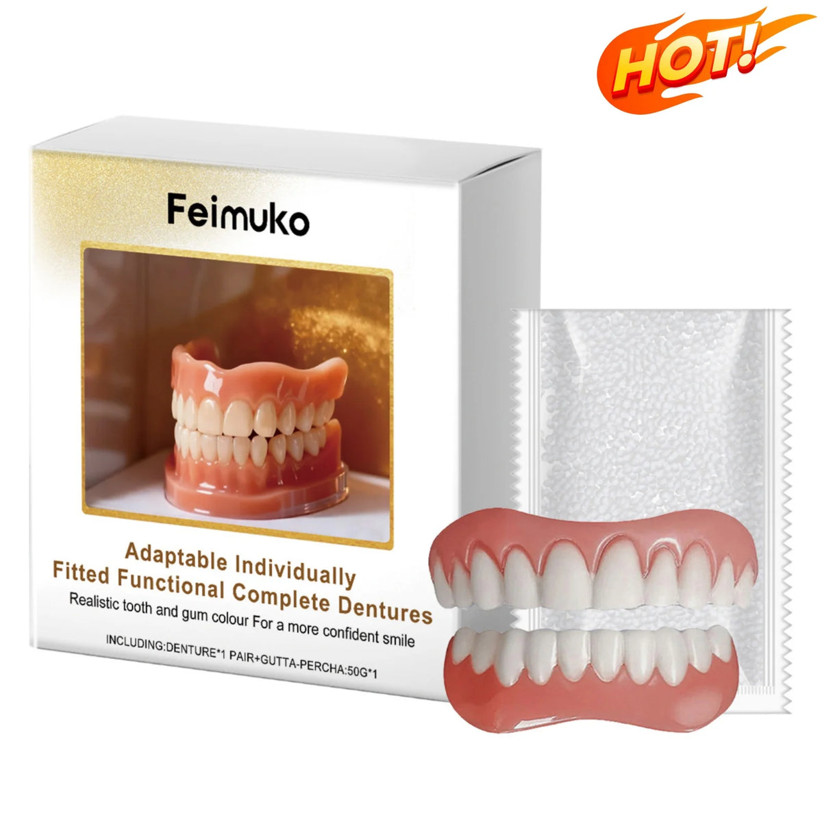 Custom Fit Cosmetic Dentures for a Confident Natural Smile