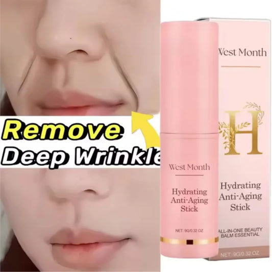 Collagen Anti-Aging Moisturizing Balm Stick for Face Wrinkle Reduction