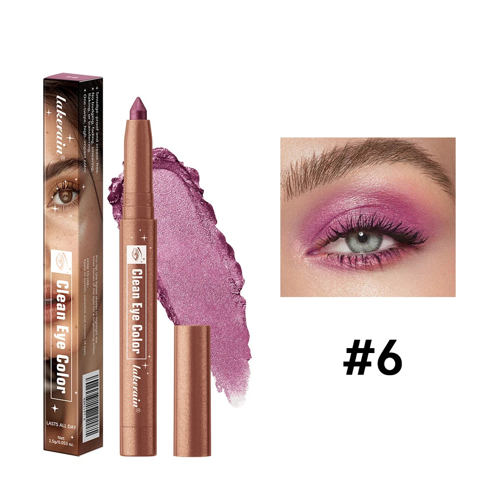 Creamy Eyeshadow Stick for Long-Lasting Shimmer and Metallic Eye Looks