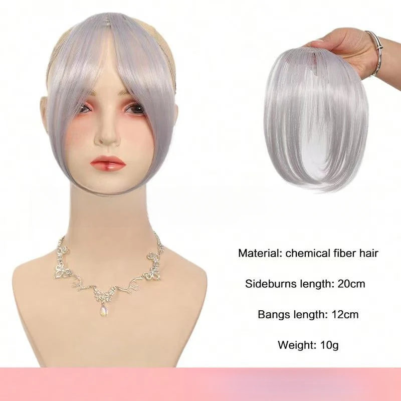 Clip-In Hair Bangs Extension for Natural Look - 24