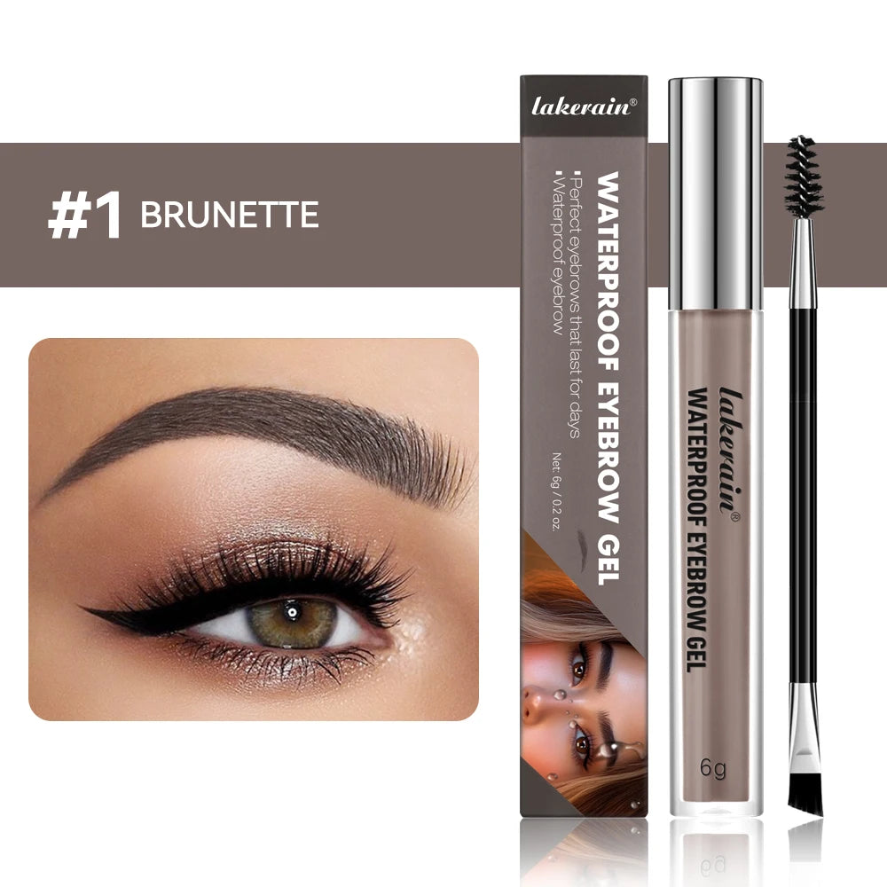 Waterproof Eyebrow Tint Gel for Long-Lasting Defined Brows - 18