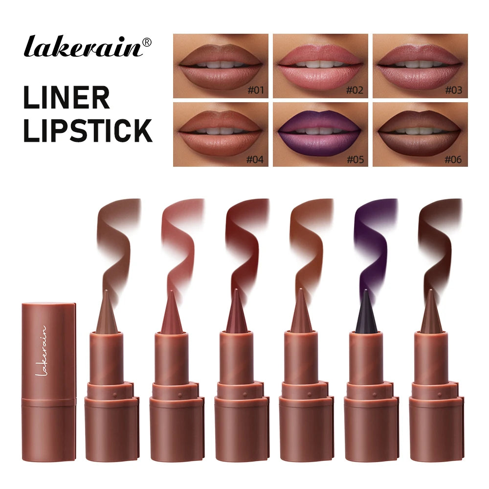 Waterproof Long-Lasting Lip Liner Pencil for Defined Contoured Lips - 1