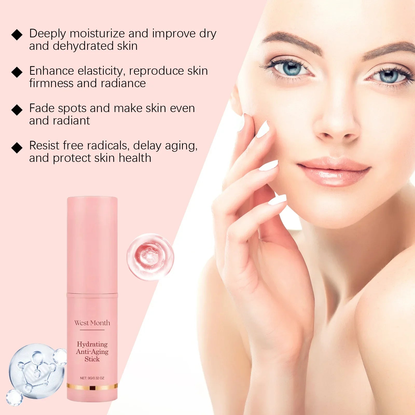 Collagen Anti-Aging Moisturizing Balm Stick for Face Wrinkle Reduction - 20
