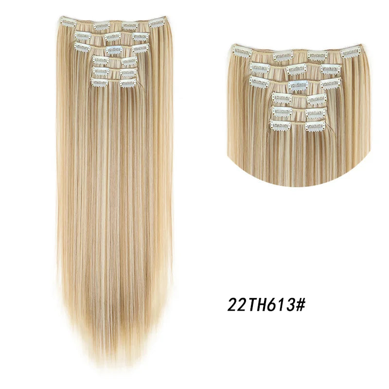 Long Curly Clip-In Hair Extensions for Instant Volume and Length