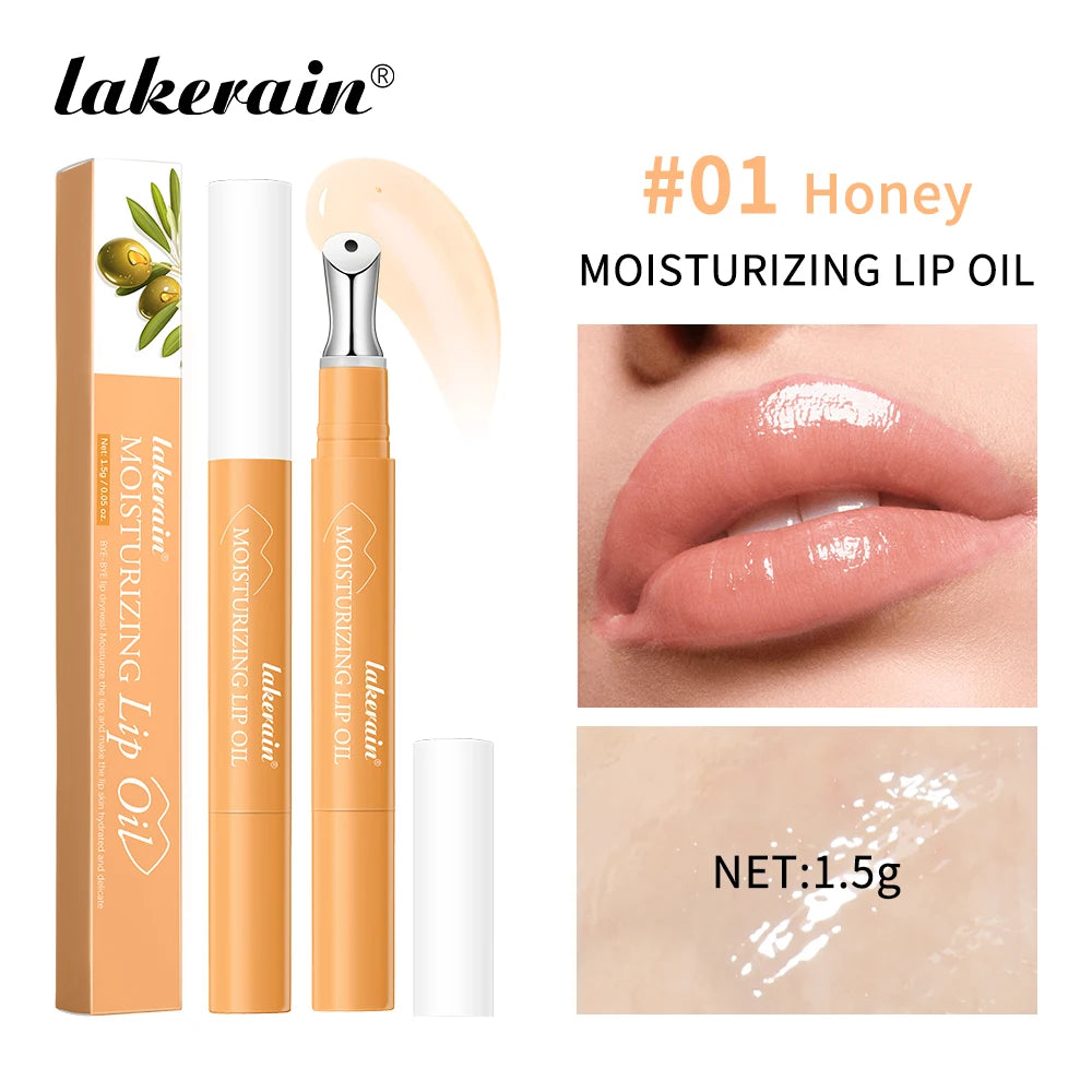 Moisturizing Lip Oil Serum for Hydrated Smooth and Plump Lips