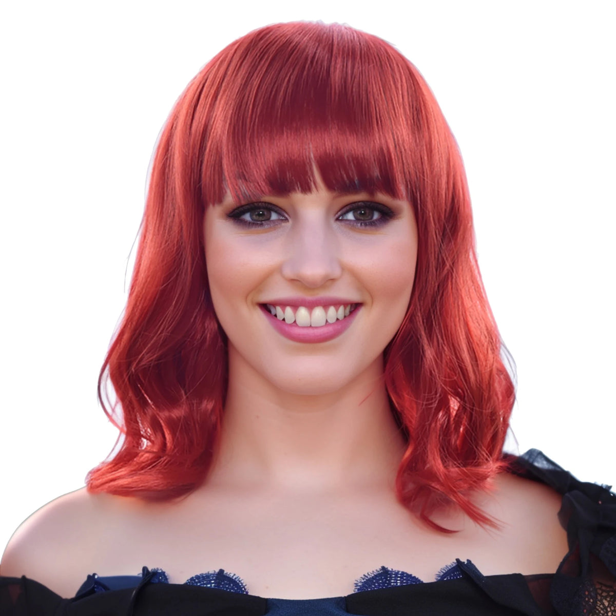 Short Wavy Synthetic Wig for Daily Wear and Cosplay