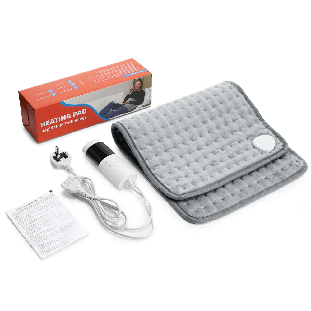 Electric Heating Pad for Muscle Pain Relief and Relaxation