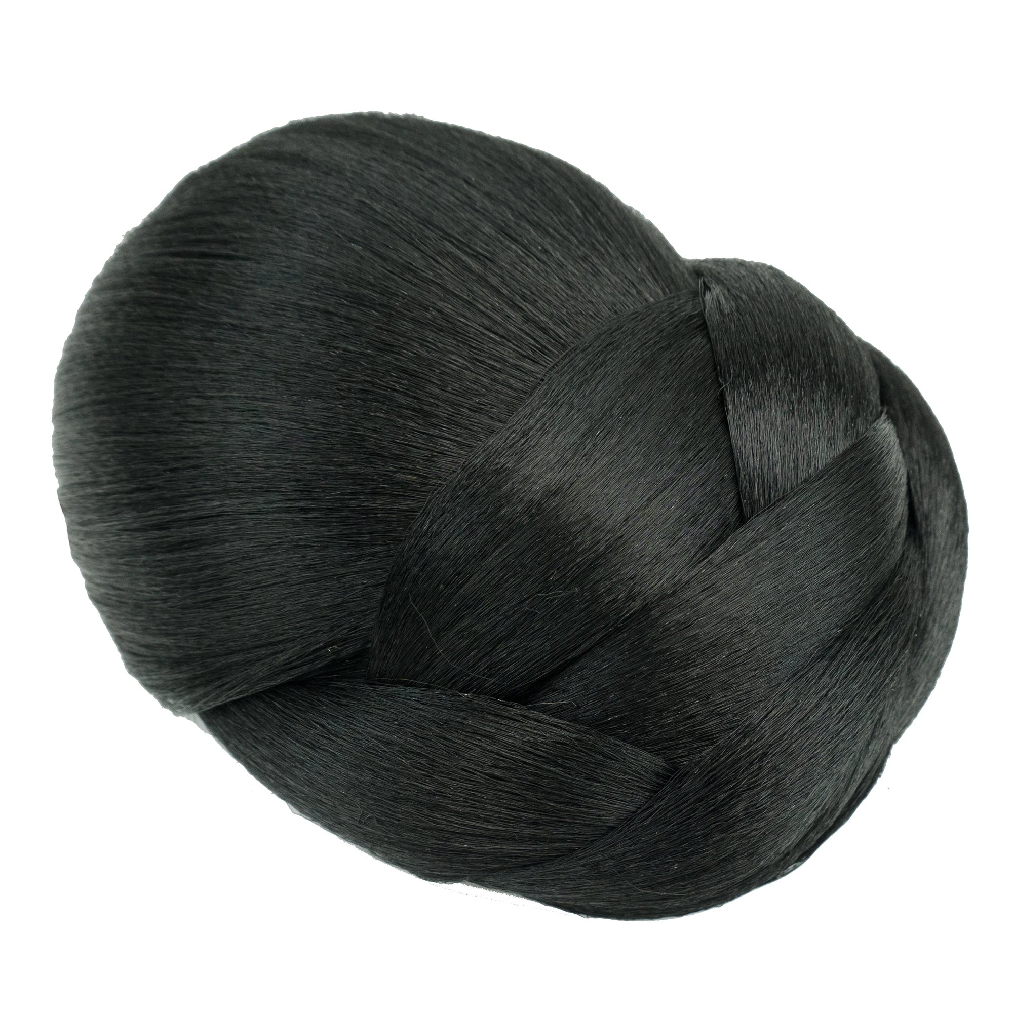 Synthetic Braided Chignon Hair Bun for Elegant Updo Hairstyles - 15
