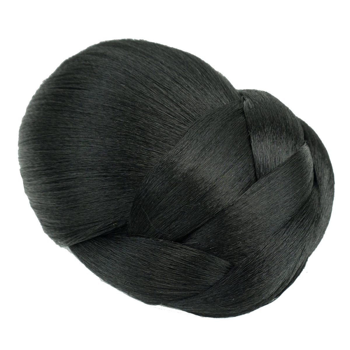 Synthetic Braided Chignon Hair Bun for Elegant Updo Hairstyles