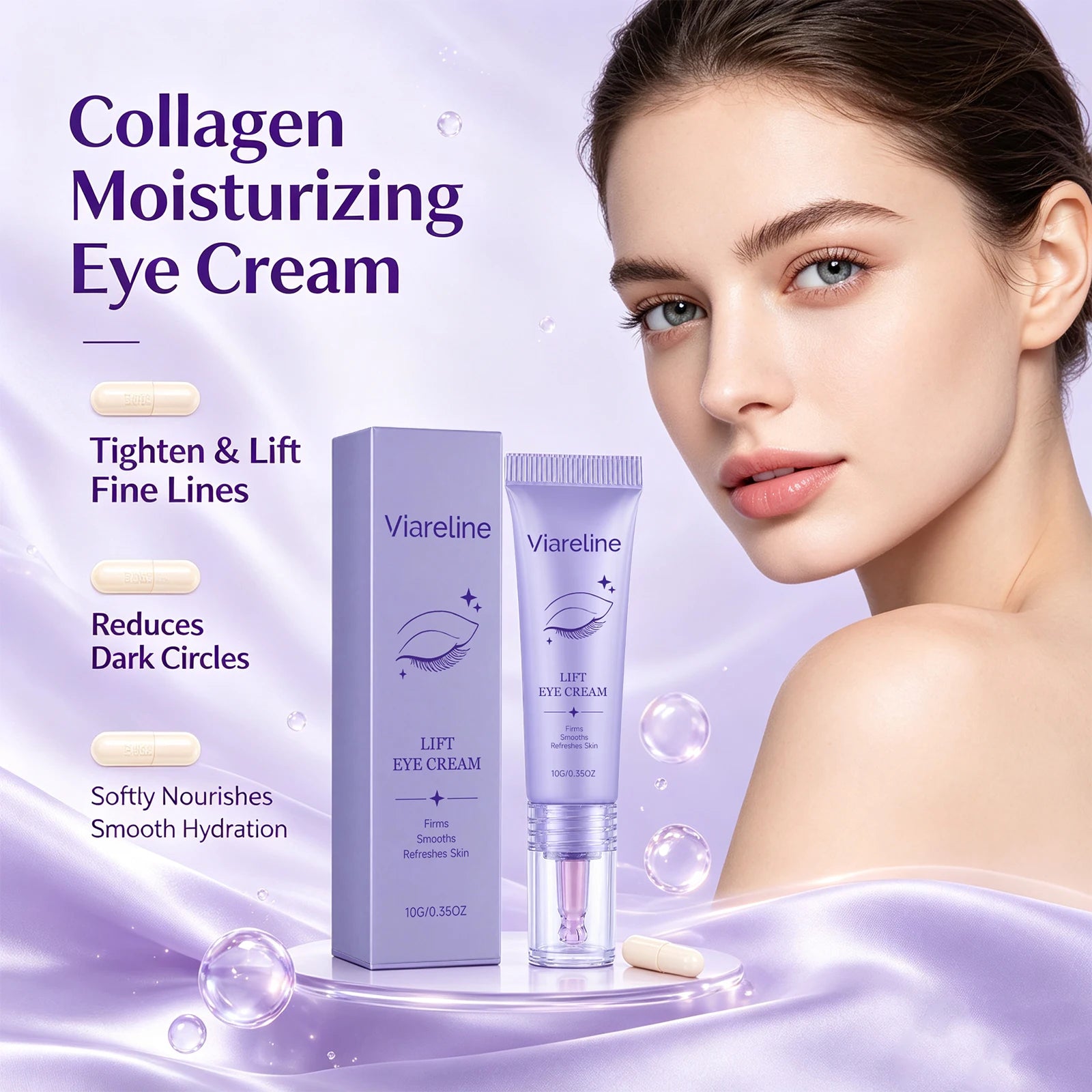 Lifting Eye Cream for Fine Lines and Dark Circles - 5