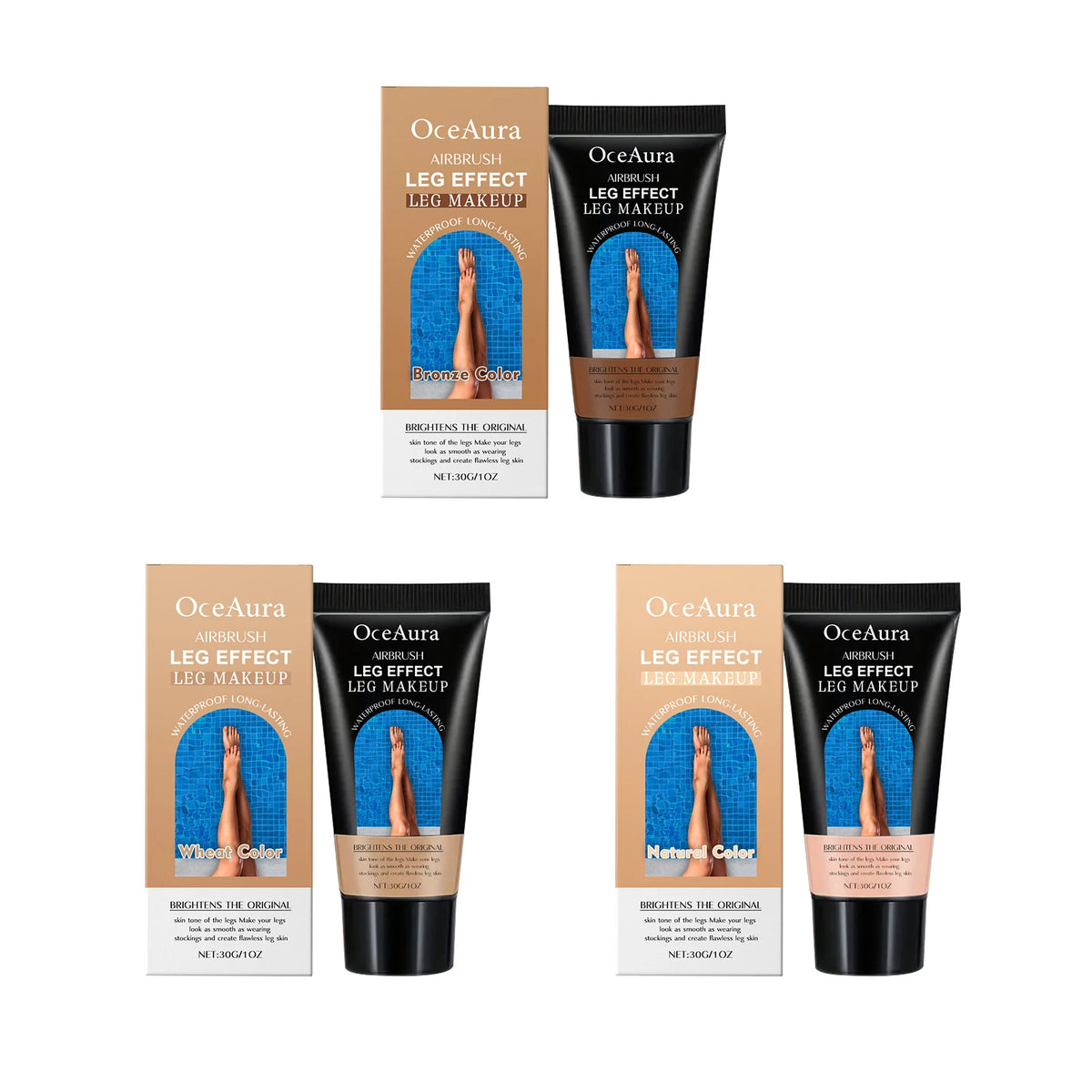 Waterproof Leg Makeup Concealer for Scars and Varicose Veins