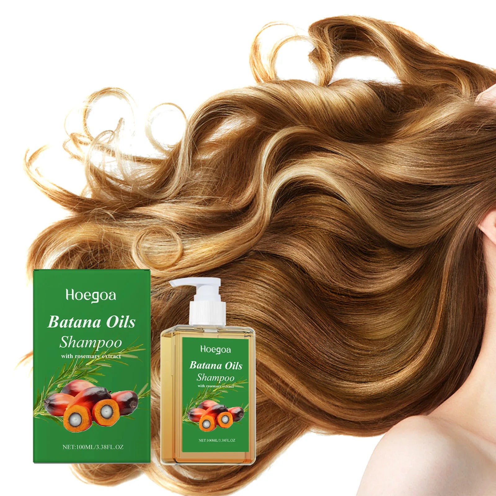 Batana Oil Hair Growth Shampoo for Damaged Hair and Scalp Repair - 8