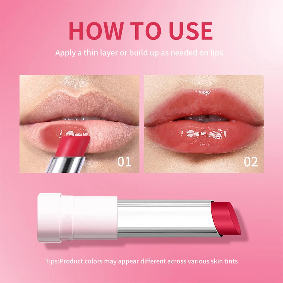 Glossy Glazed Hydrating Lip Balm for Plump and Smooth Lips