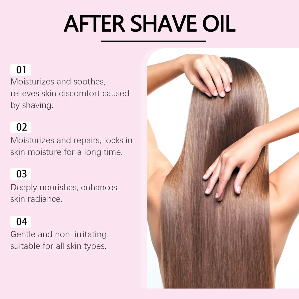 Soothing Strawberry After Shave Oil for Irritation Relief and Hydration