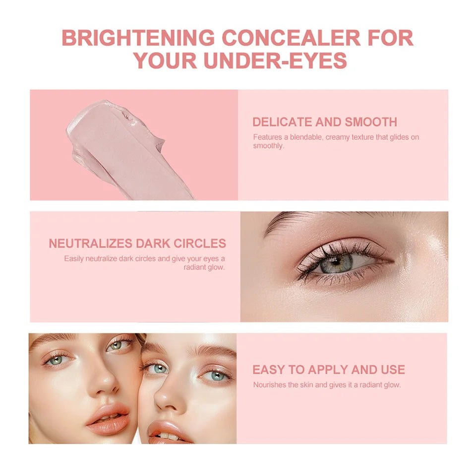 Hydrating Under Eye Brightener Concealer for Radiant Dark Circle Correction