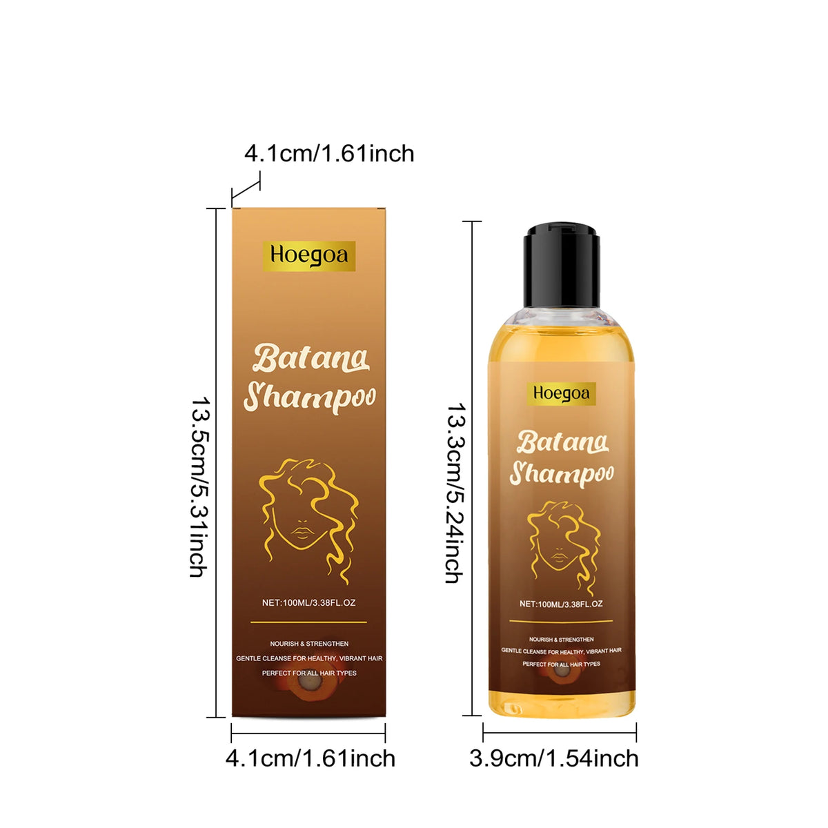 Batana Oil Hair Growth Shampoo for Scalp Treatment and Damage Repair