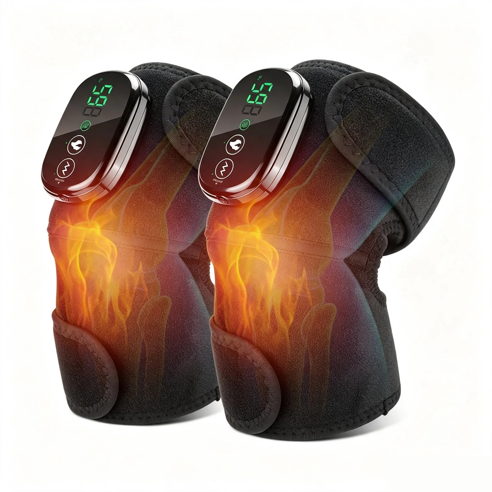Heated Vibration Massager for Knee, Shoulder and Elbow Pain Relief - 15