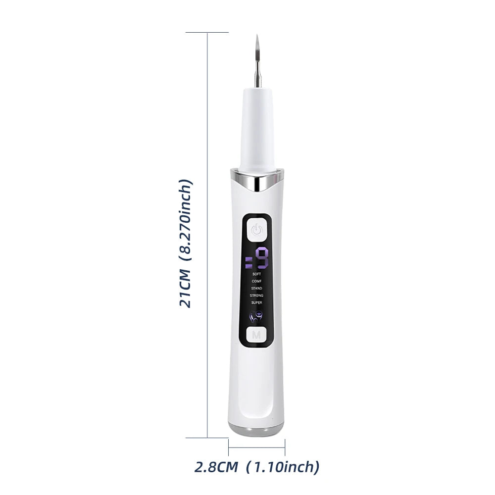 Ultrasonic Electric Teeth Tartar and Plaque Remover for Home Dental Care - 18