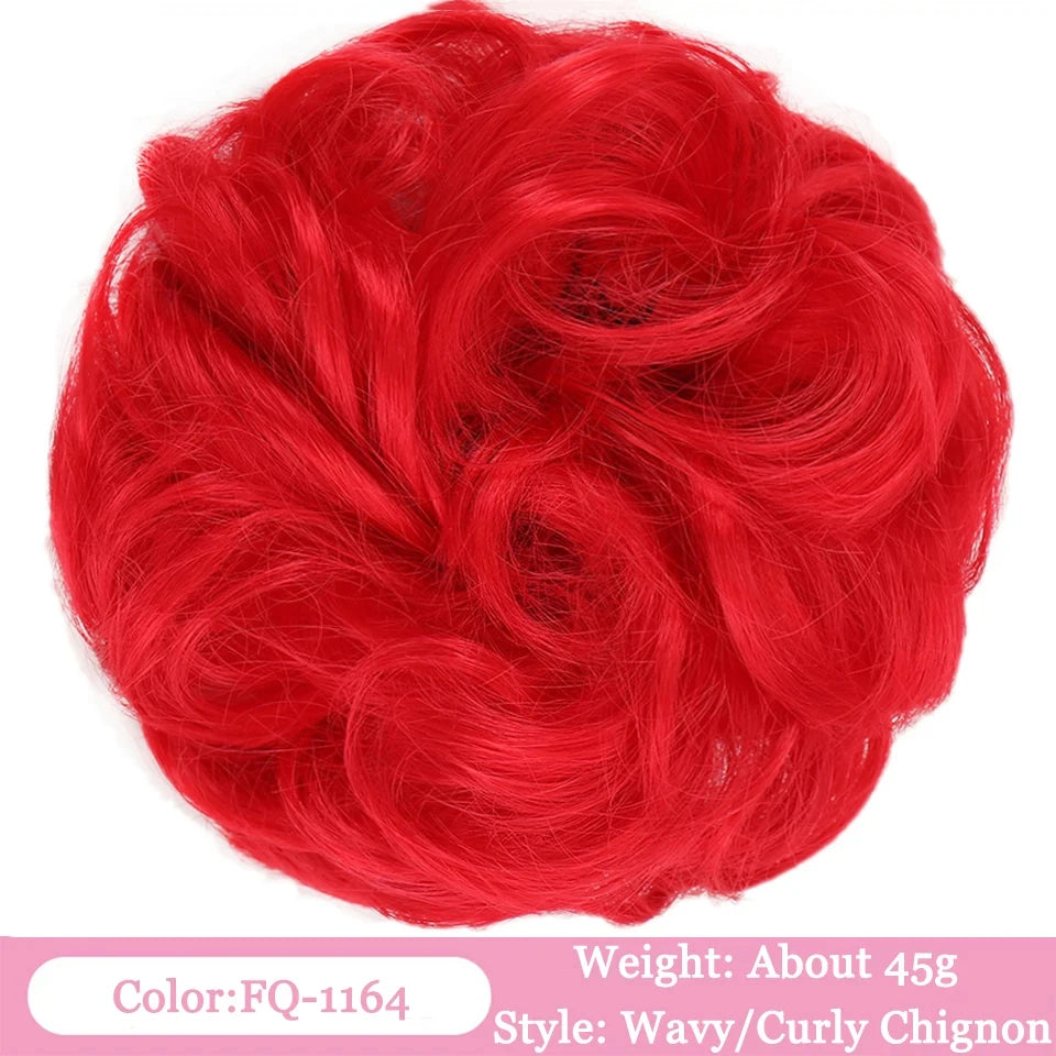 Messy Bun Hair Extension with Elastic Band - 50