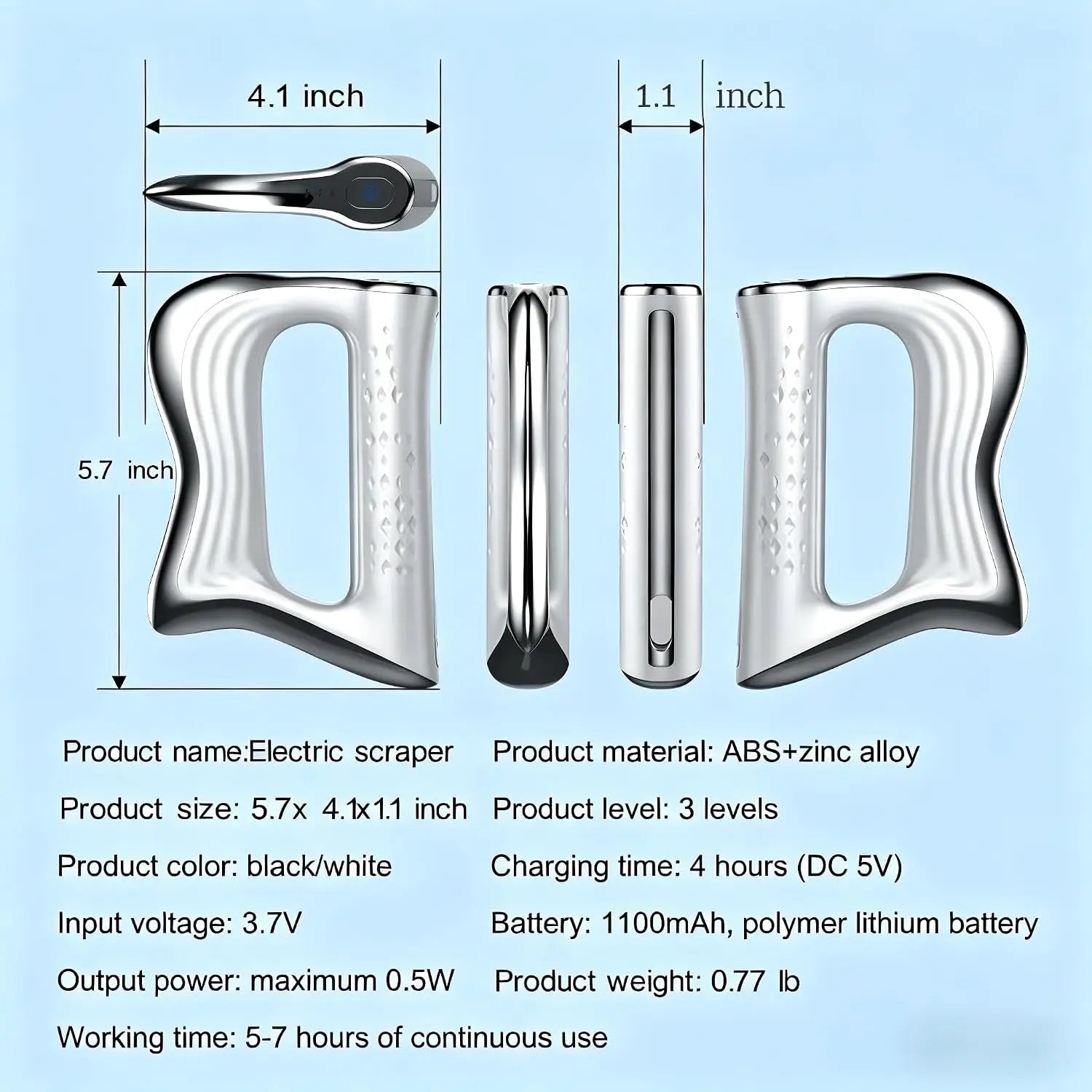 Electric Muscle Scraper Massager for Deep Tissue Relief and Recovery - 6