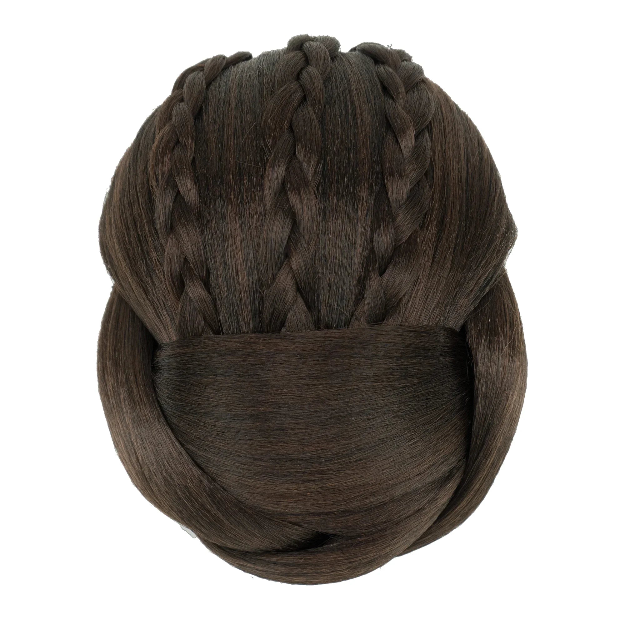 Synthetic Braided Chignon Hair Bun for Elegant Updos - 11