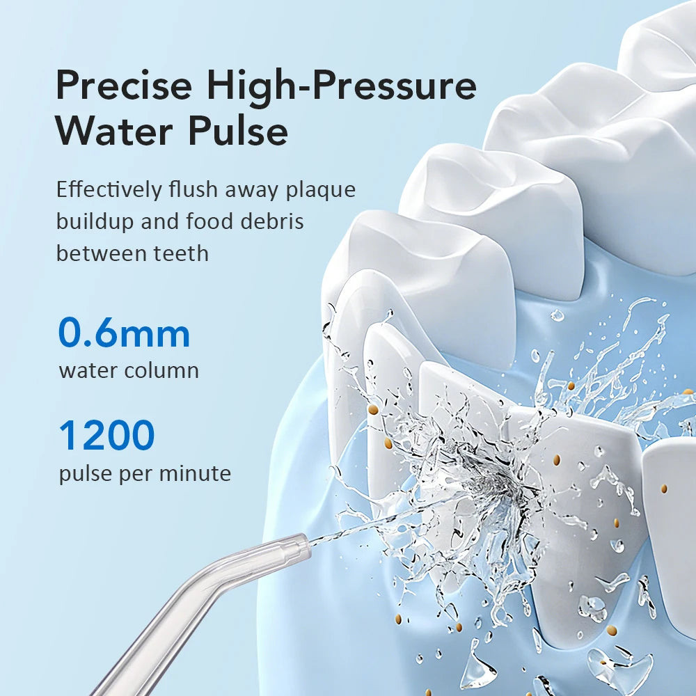 Portable Rechargeable Water Dental Flosser for Deep Teeth Cleaning - 3