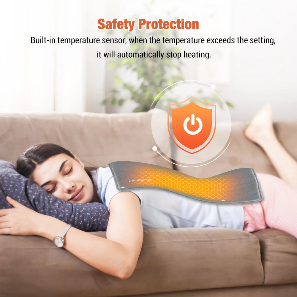 USB Heated Graphene Hand Warmer and Desk Heating Pad for Winter Comfort