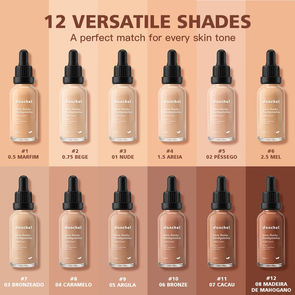 Matte Liquid Foundation for Pore Minimizing and Oil Control