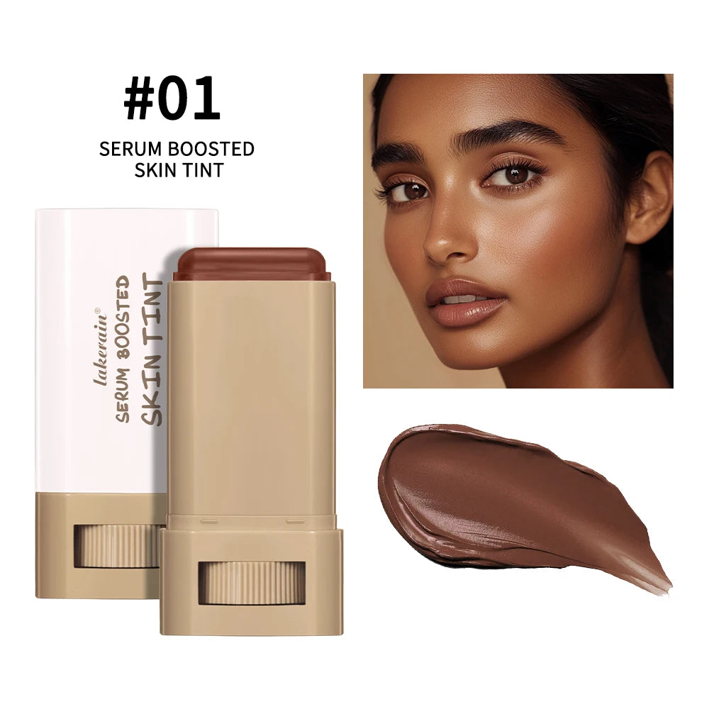 Serum Boosted Skin Tint Foundation Stick for Radiant Hydrating Coverage