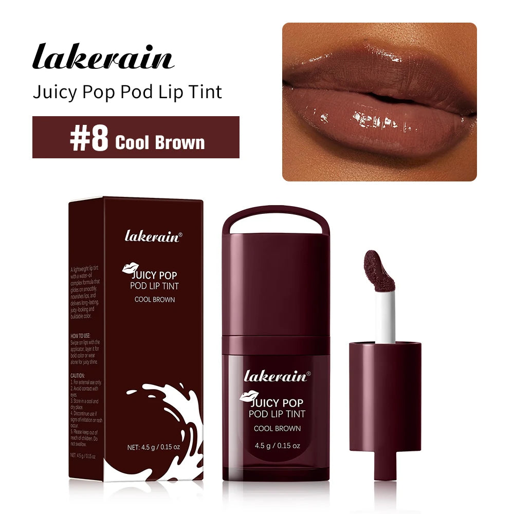 Juicy Pop Pod Lip Tint for Long-Lasting Hydration and High-Shine Finish - 22