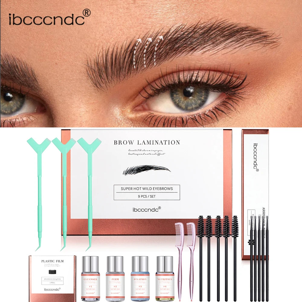 Professional Lash Lift and Eyebrow Tinting Kit for Salon-Quality Results - 22