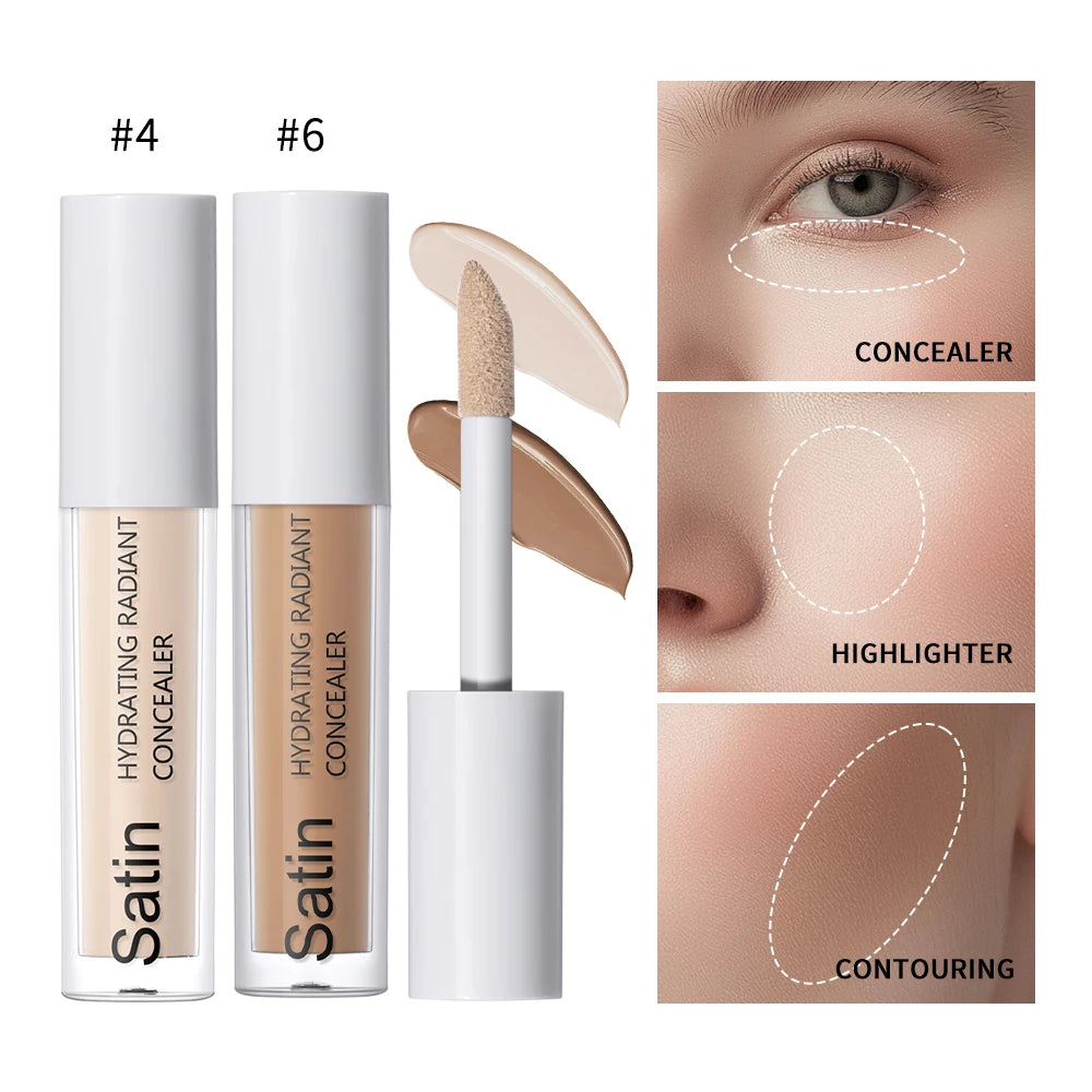 Full Coverage Matte Finish Liquid Concealer for All Skin Types
