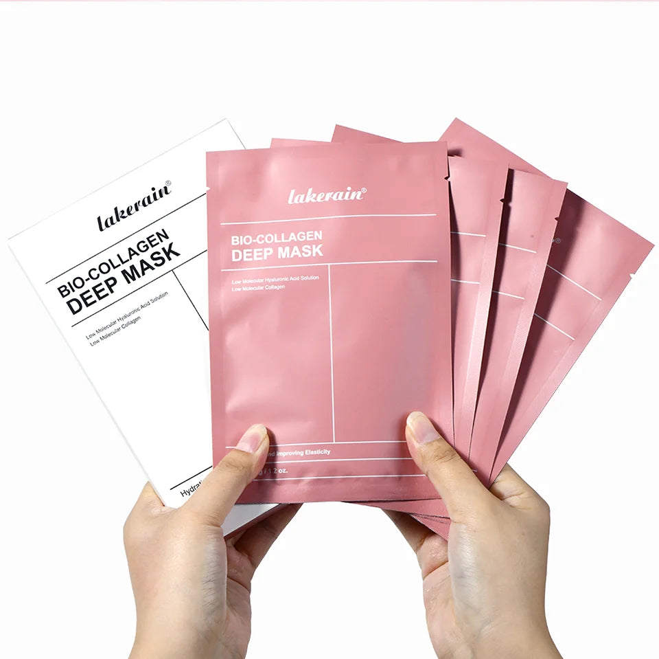 Bio-Collagen Deep Hydrating Face Mask for Pore Tightening and Glow - 18