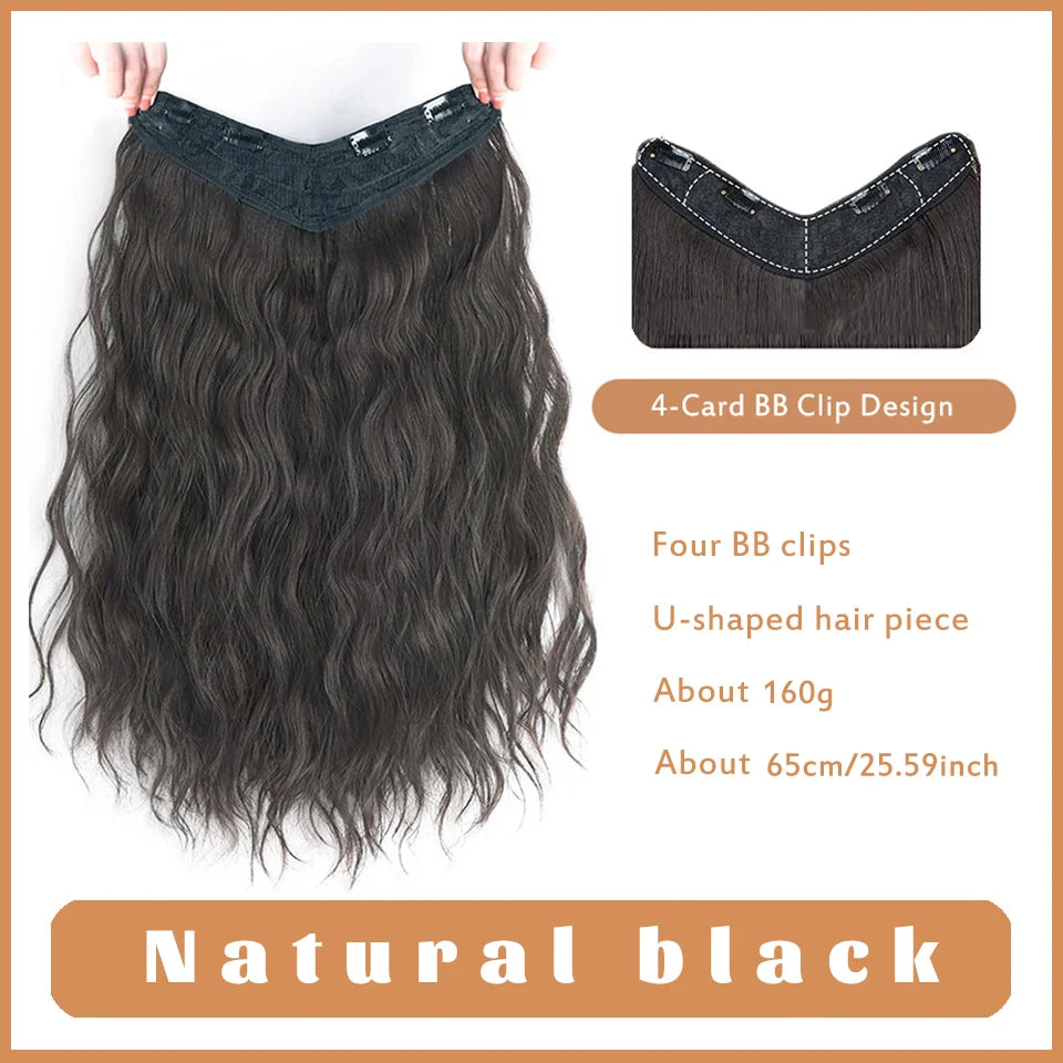 Wavy Clip-In Hair Extensions for Voluminous Styles - 29