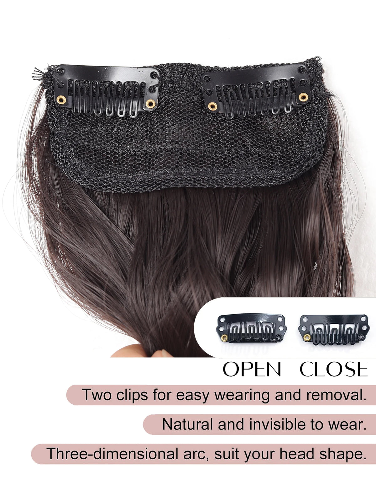 Volumizing Clip-In Hair Extensions for Instant Fuller Hair