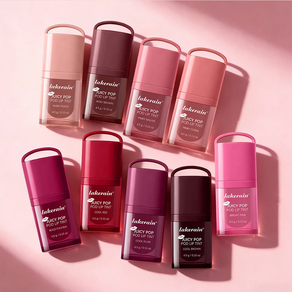 Juicy Pop Pod Lip Tint for Long-Lasting Hydration and High-Shine Finish - 18