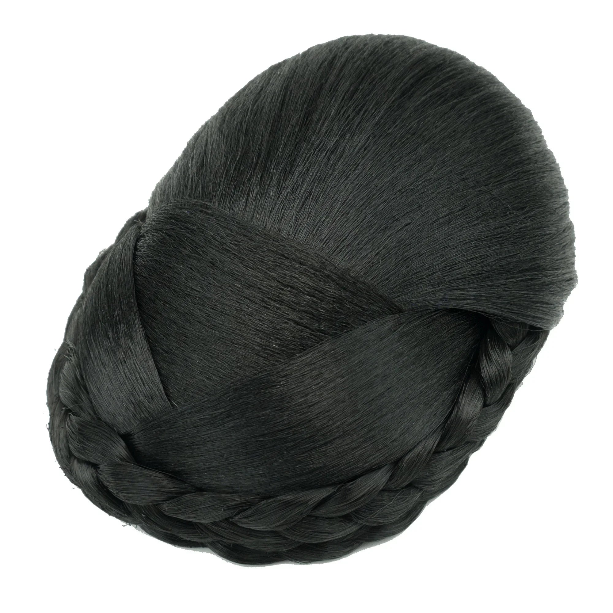 Braided Chignon Hair Bun Extension for Elegant Updo Hairstyles - 13