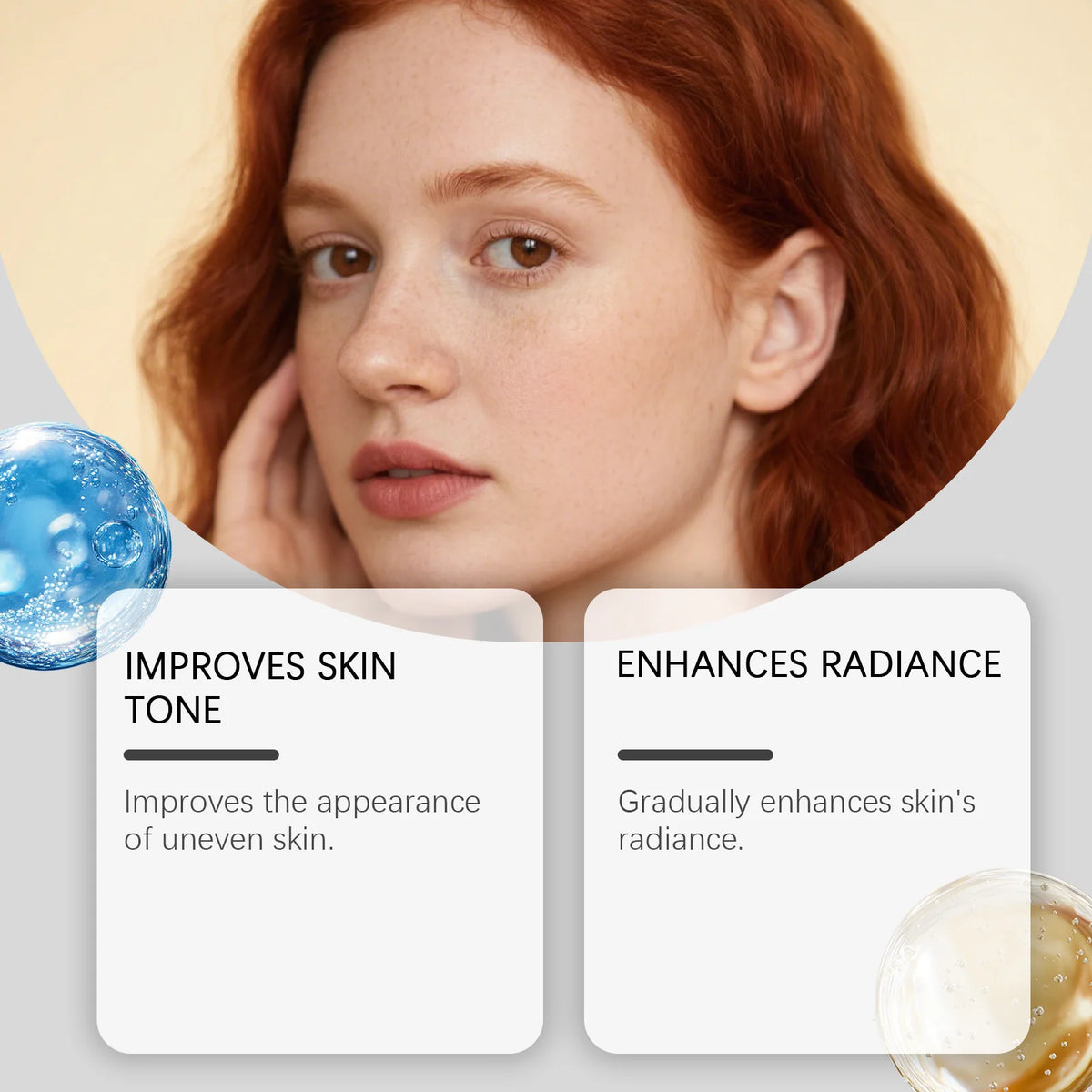 Niacinamide Hydrating Face Serum for Brightening and Skin Rejuvenation