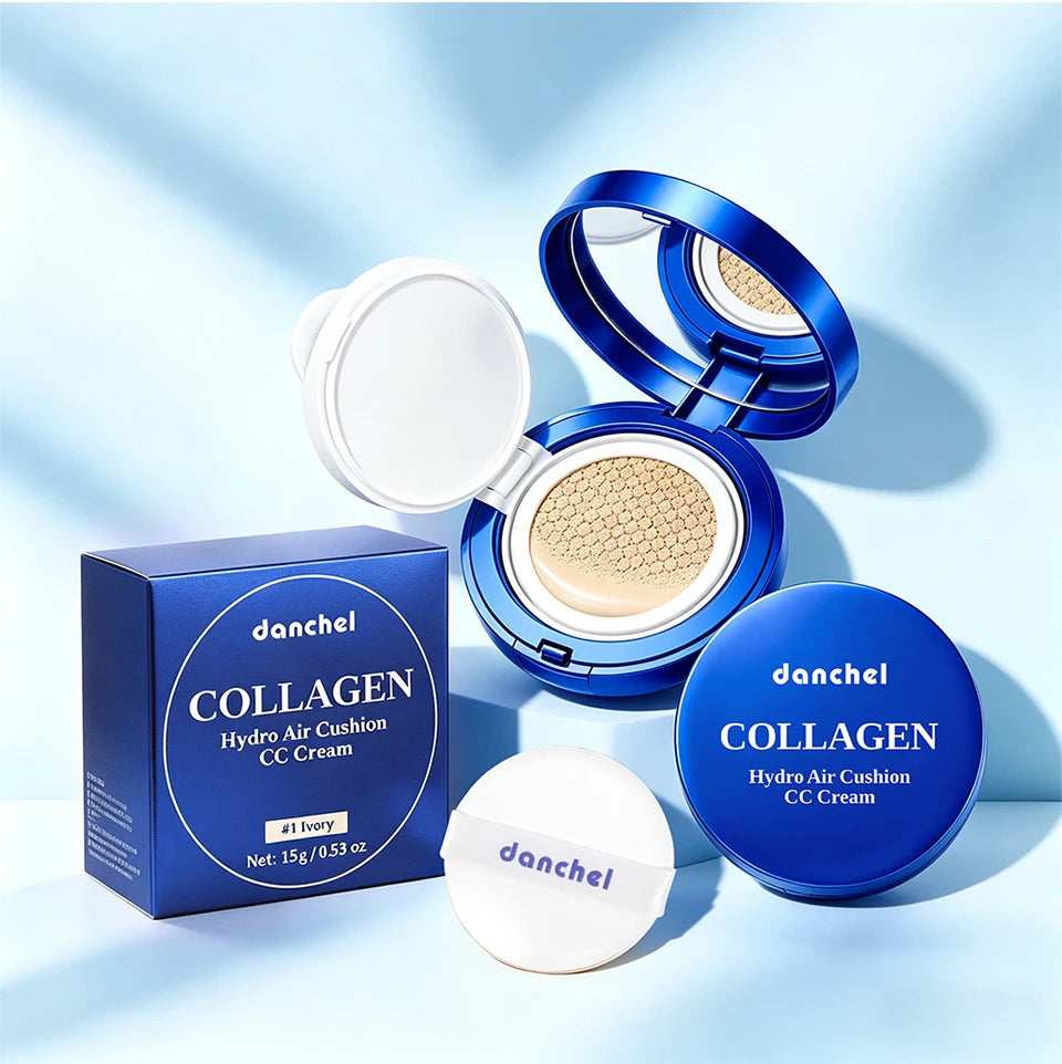 Collagen Hydro Air Cushion CC Cream for Long-Lasting Hydrating Makeup - 20