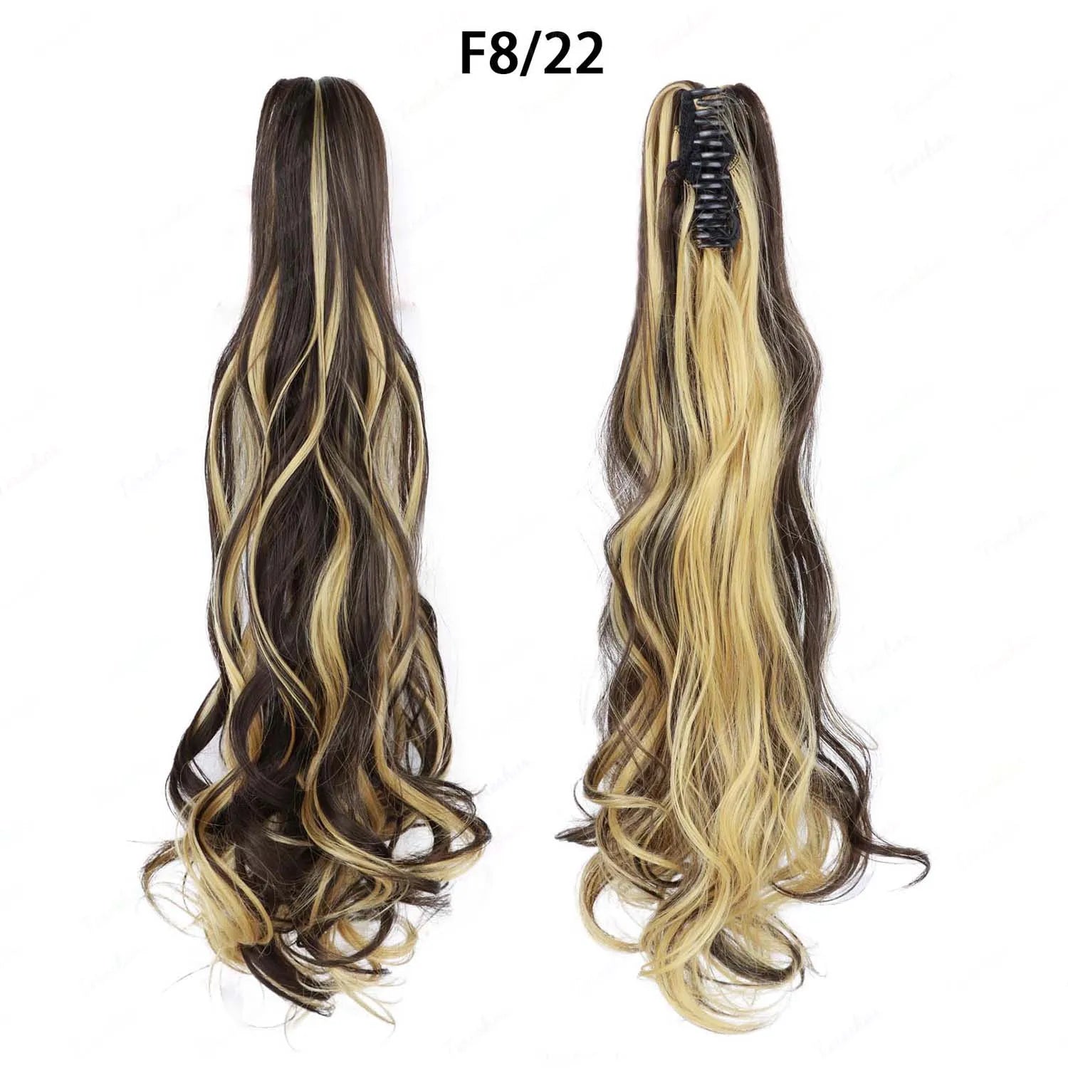 Wavy Claw Clip Ponytail Extension for Instant Volume and Length - 21