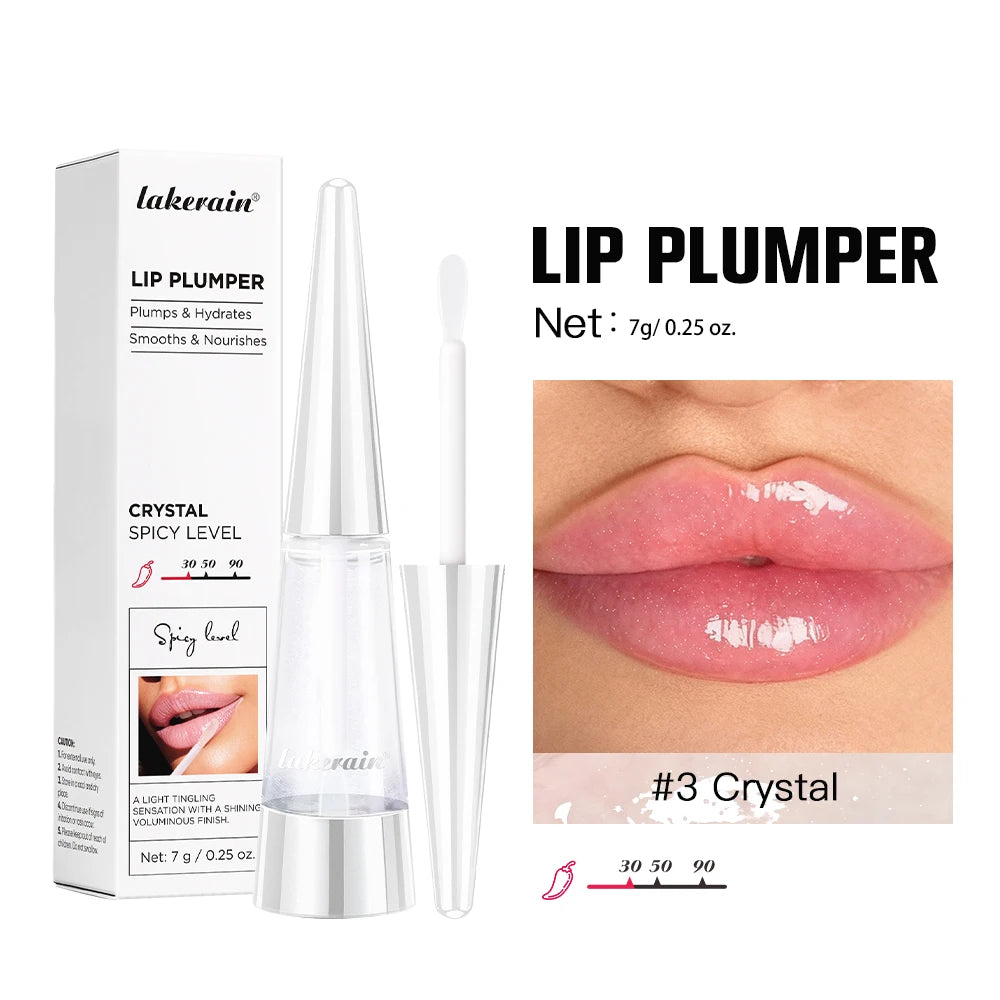 Instant Lip Plumping Gloss for Fuller Hydrated Lips and High Shine Finish