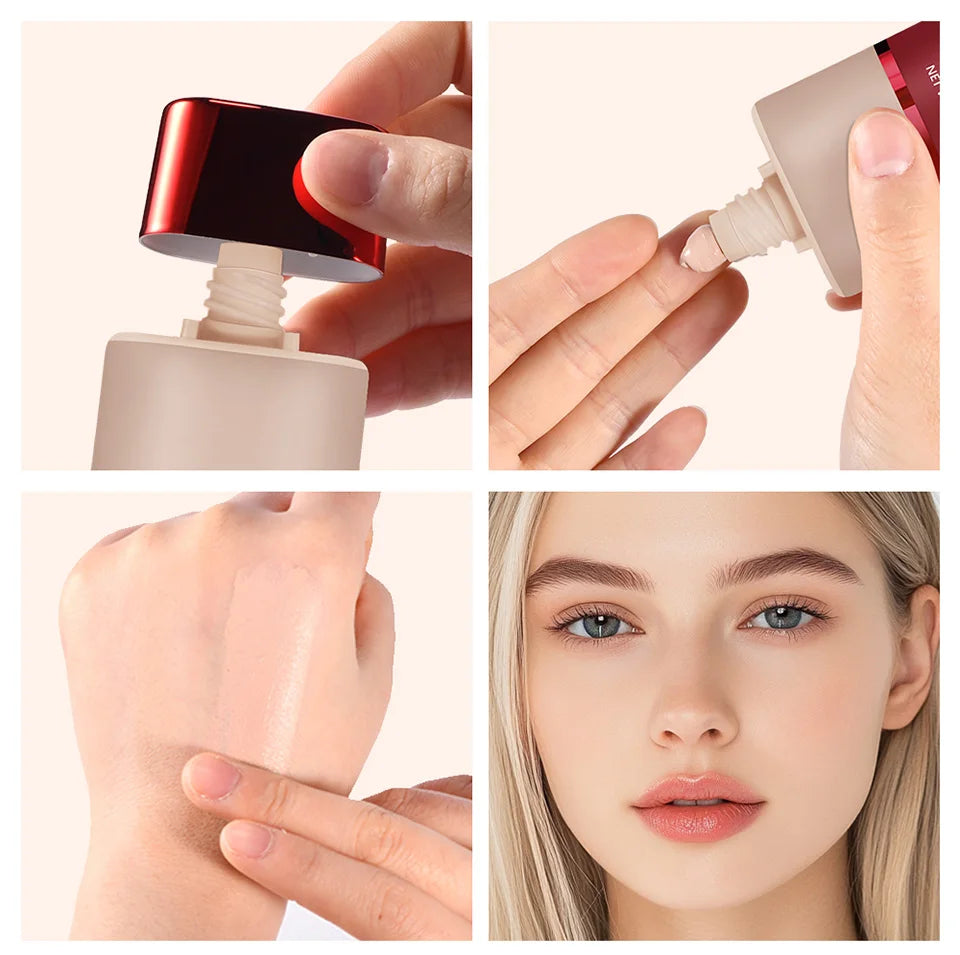 Long-Lasting Matte Liquid Foundation for Flawless Poreless Skin