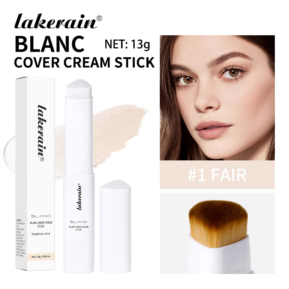 Color-Changing Foundation Stick with Built-in Blending Brush - 21