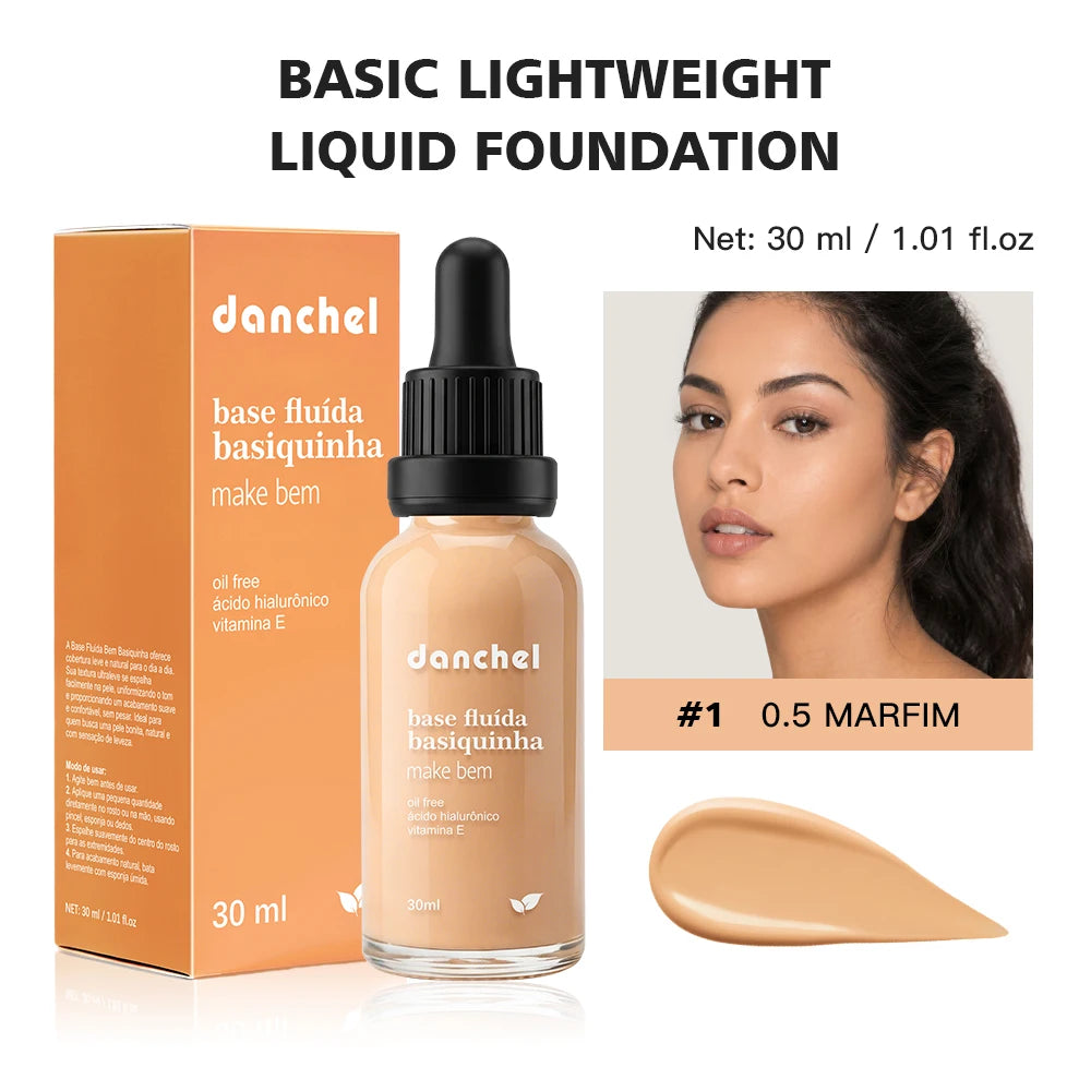 Matte Liquid Foundation for Pore Minimizing and Oil Control