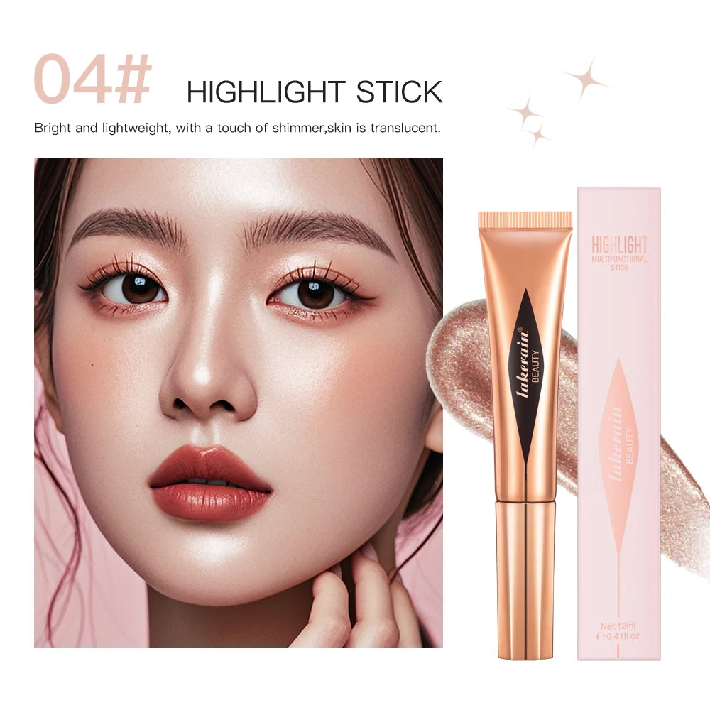 Liquid Face Contour and Highlighter Wand with Cushion Applicator - 37